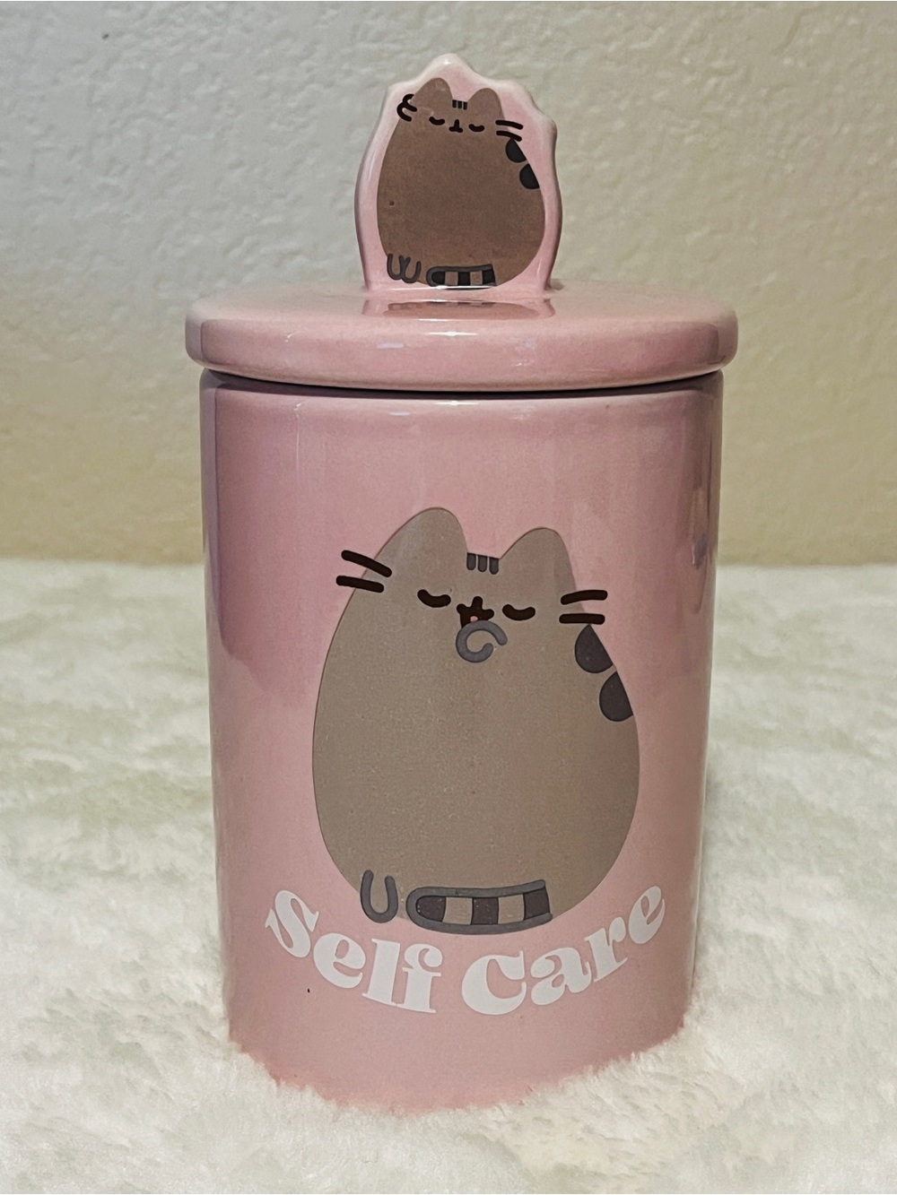 Pusheen Pink & Lavender Treat Jar